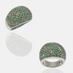 BOULE RING STERLING SILVER